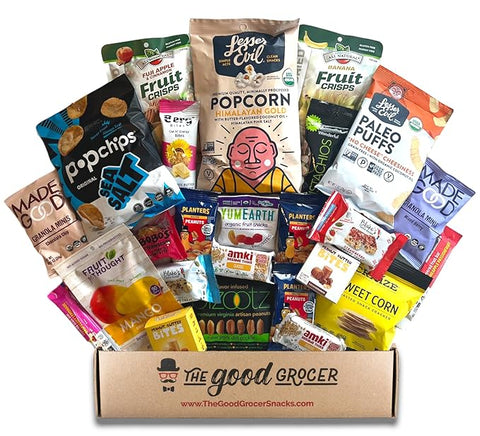 Gluten-Free / Vegan Snacks Care Package (Dairy & Fig Free) 25ct