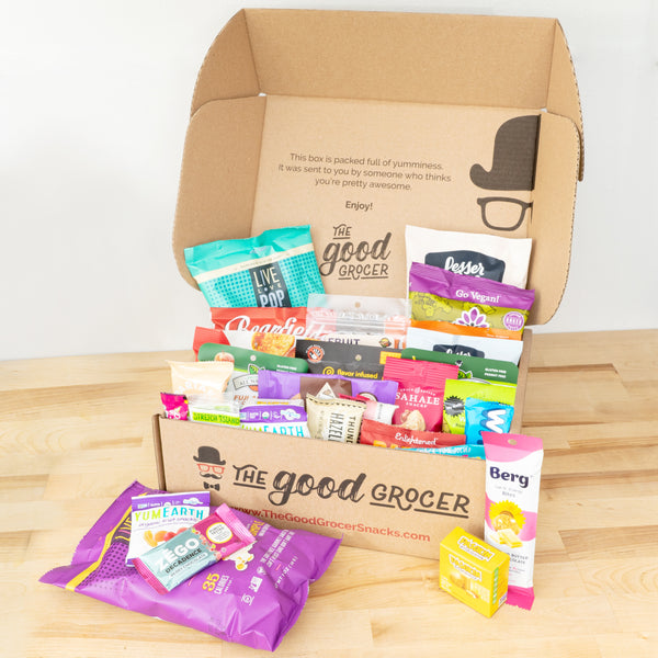 Deluxe GLUTEN FREE and VEGAN Snacks Care Package (30ct)