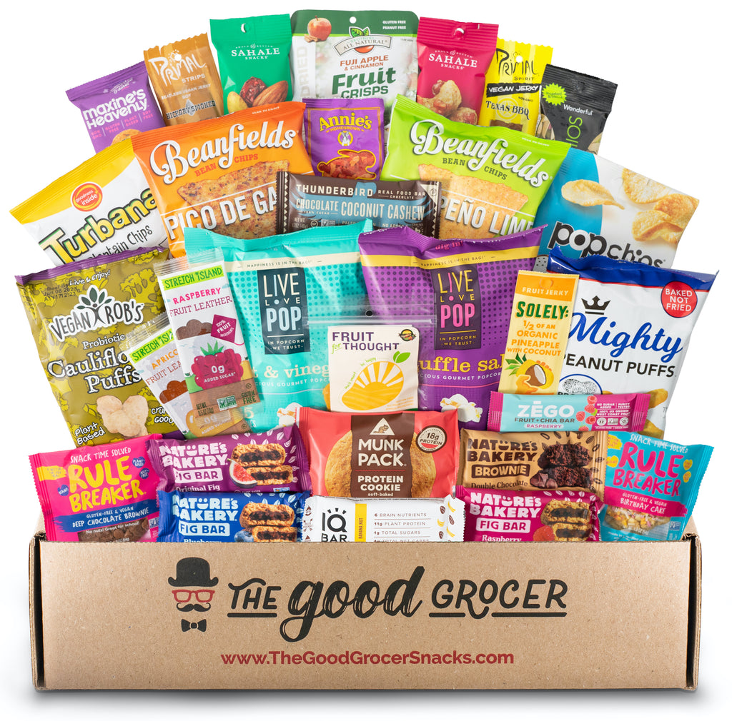 Deluxe Vegan Snacks Care Package (30ct)