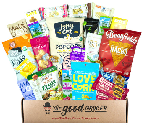 Non-GMO Vegan Snacks Care Package (25 ct)