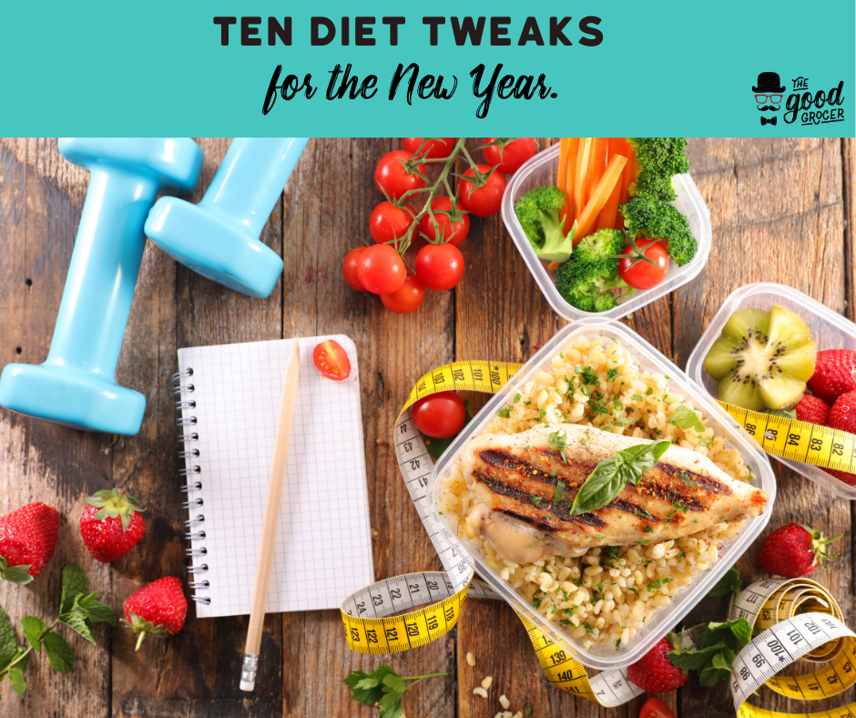 Ten Diet Tweaks for 2021.